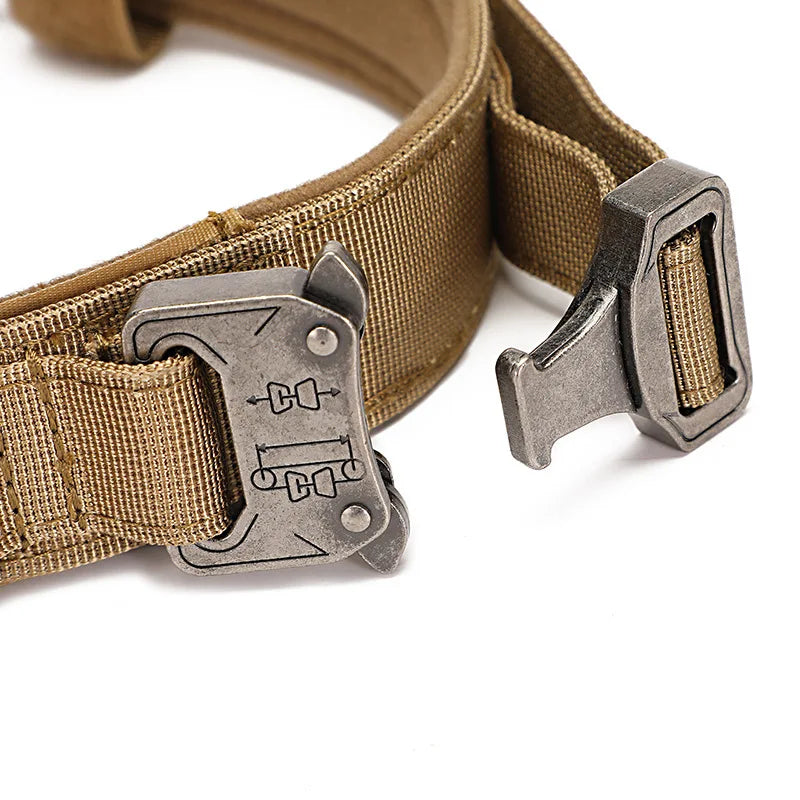 Heavy Duty Dog Collar with Control Handle