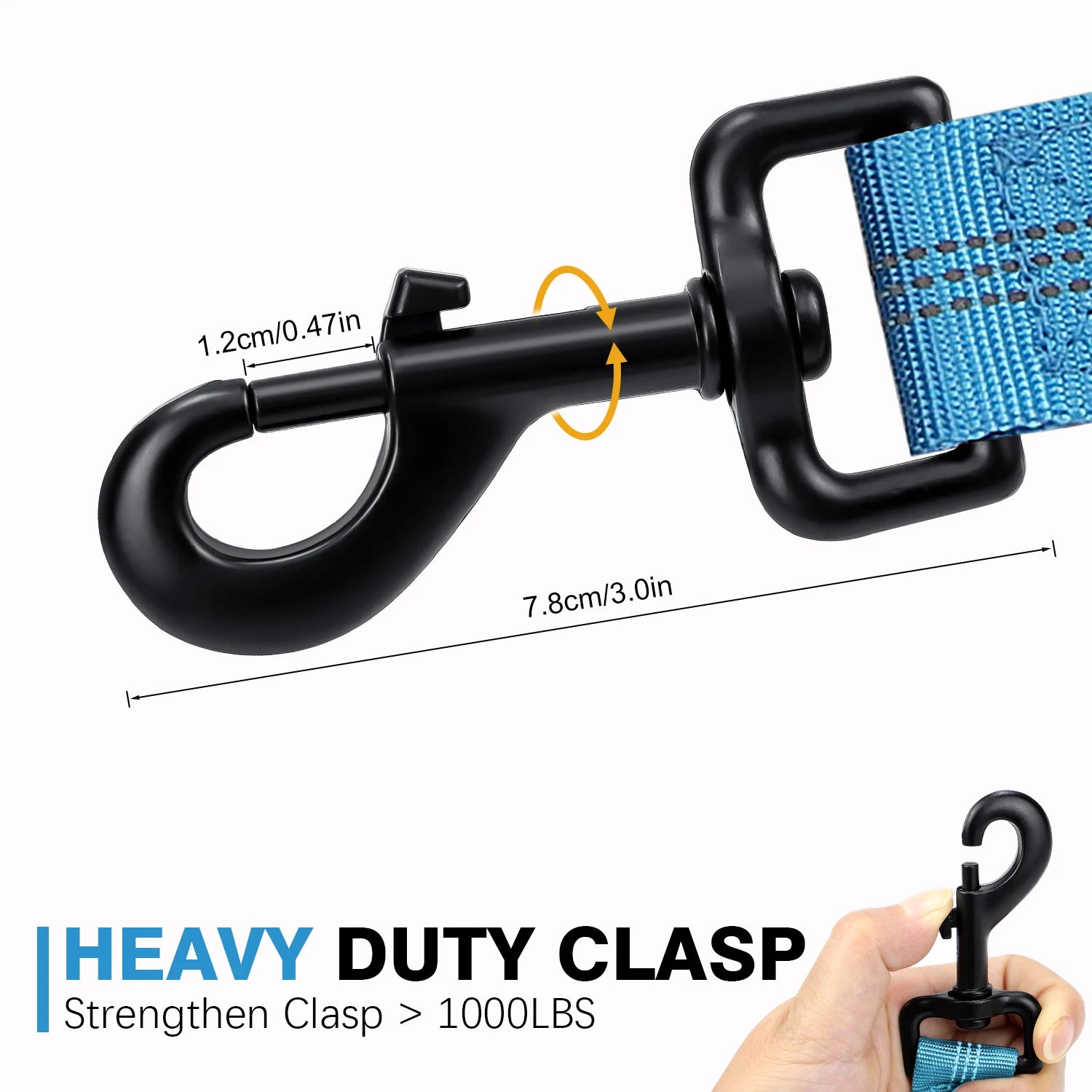 Bungee Dog Lead with Shock Absorption