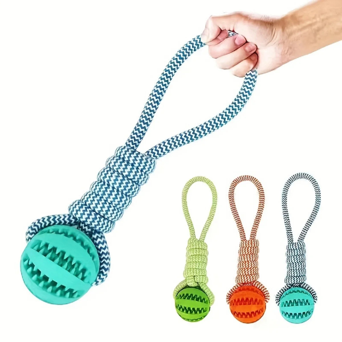 Rope and Treat Ball Toy
